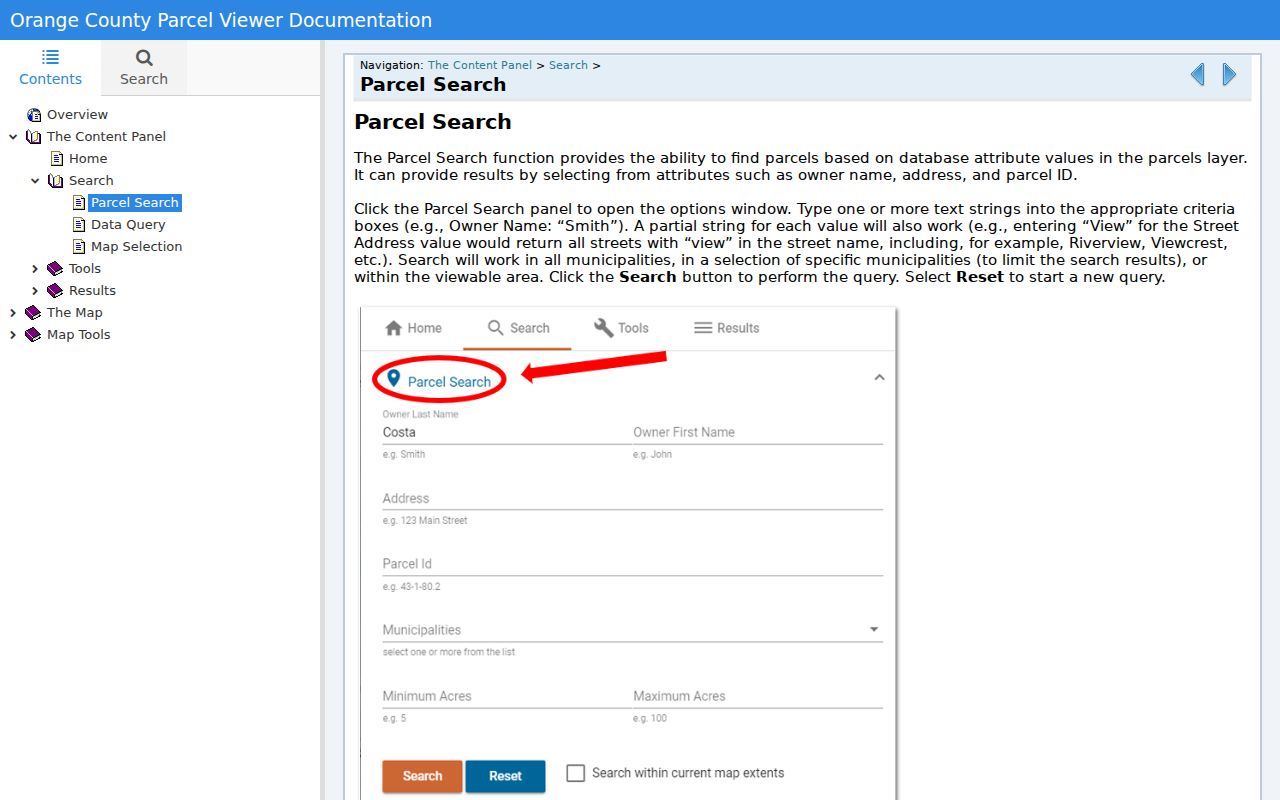Town of Monroe street directory GIS parcel-search help