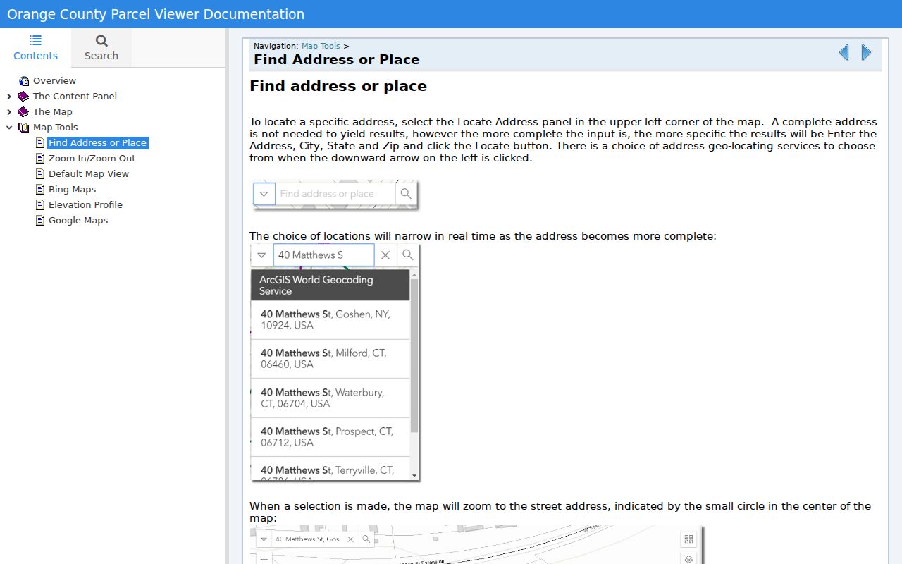 Town of Monroe ZIP code directory GIS address-search help